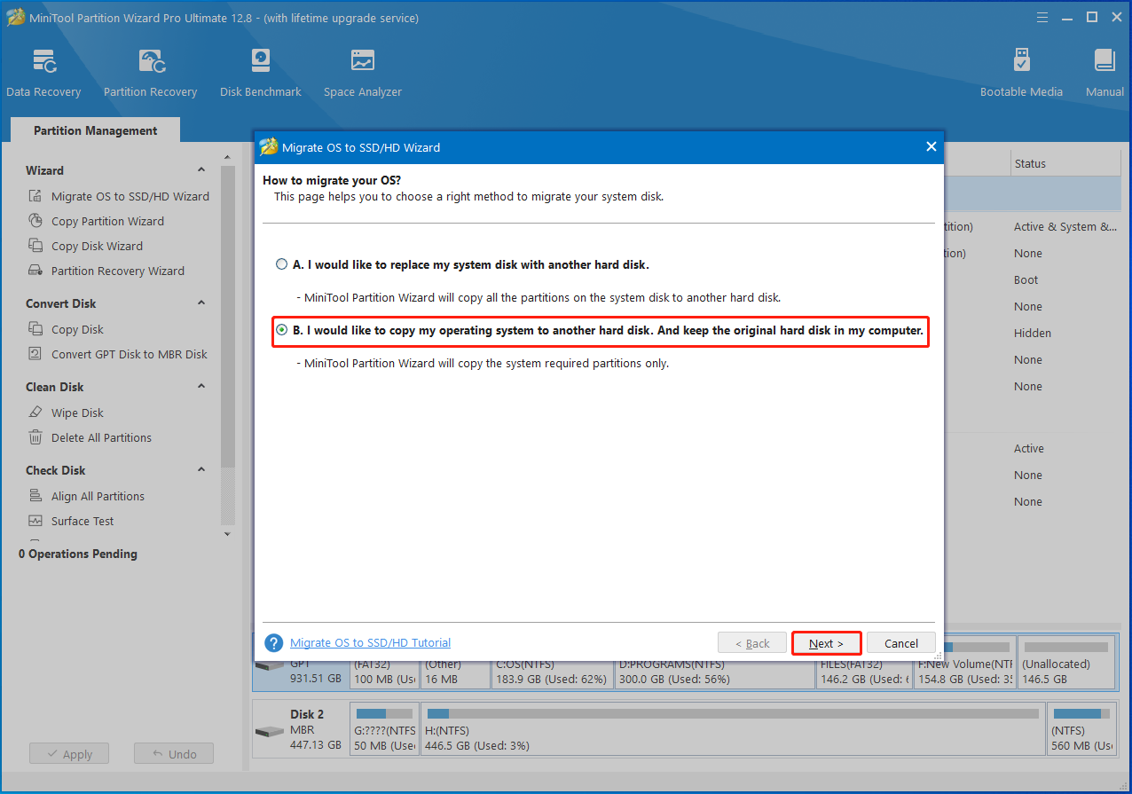 choose a migration method