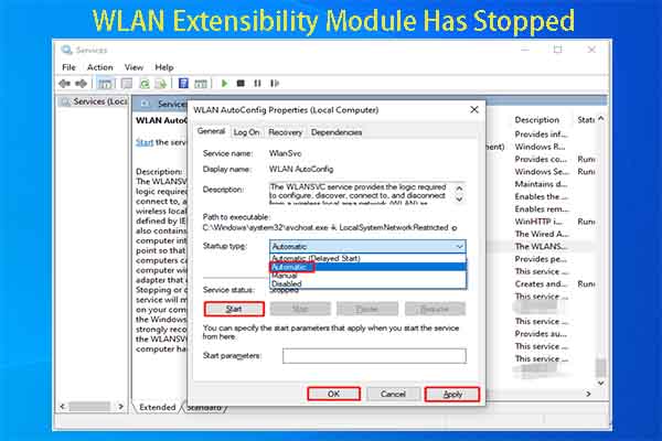 WLAN Extensibility Module Has Stopped? 4 Solutions
