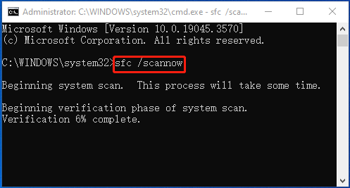 open an administrative command prompt windows 10