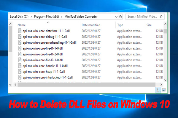 How to Delete DLL Files on Windows 10/11? [2 Simple Ways]