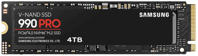 990 PRO PCIe 4 NVMe SSD