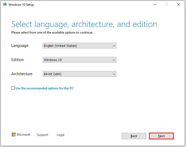 configure system settings