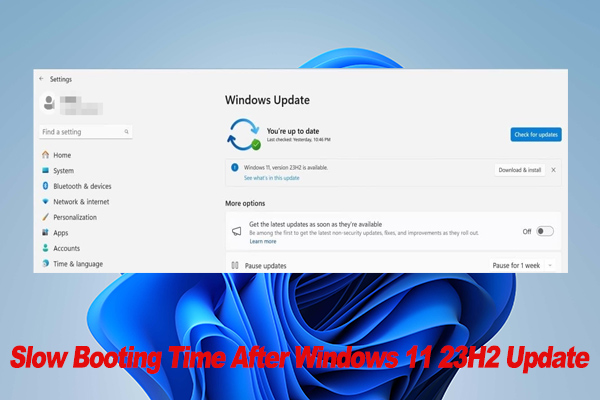 Fixed: Windows 11 Slow Booting Time After 23H2 Update