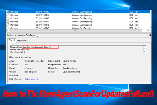 How to Fix StoreAgentScanForUpdatesFailure0 on Windows 10/11