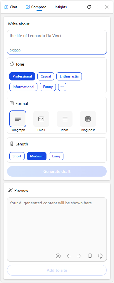 copilot compose