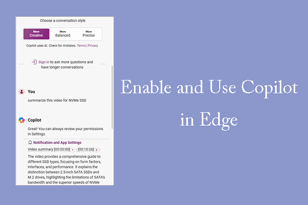 Use Copilot in Edge to Help You Generate Summaries and Drafts