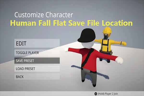 Human Fall Flat Save File Location on Different Devices