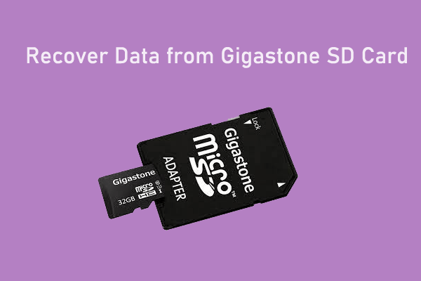 [Tutorial] How to Recover Data from Gigastone SD Card