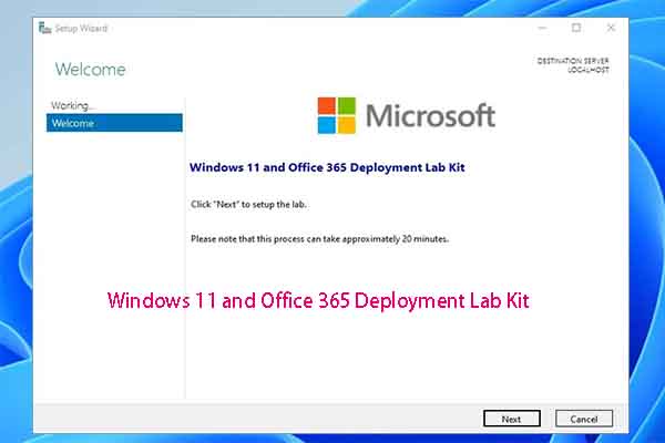 Download and Install Windows 11 and Office 365 Deployment Lab Kit