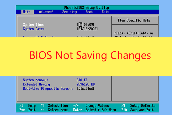 Try These Methods to Fix the “BIOS Not Saving Changes” Issue