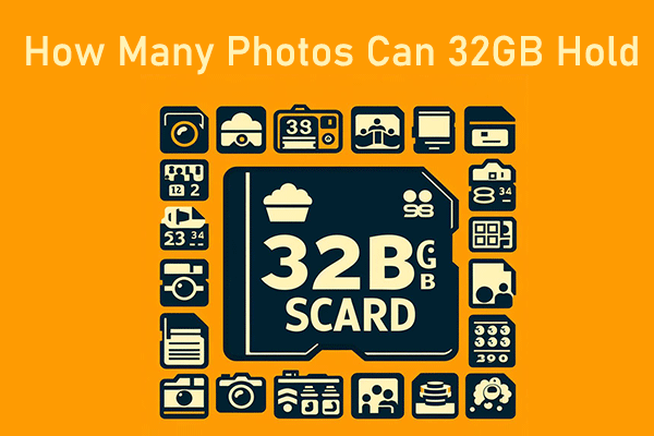 [Answered] How Many Photos Can a 32GB SD Card Hold?