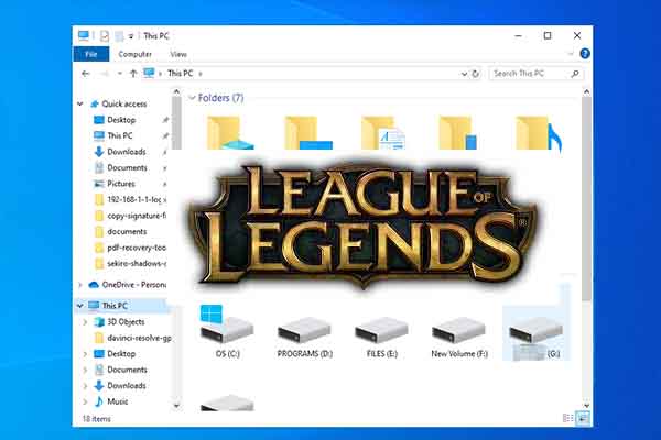 Top 3 Methods to Move League of Legends to Another Drive