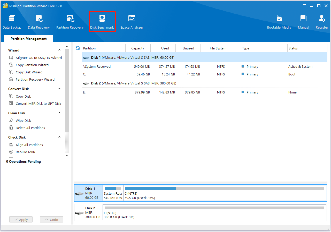 click Disk Benchmark