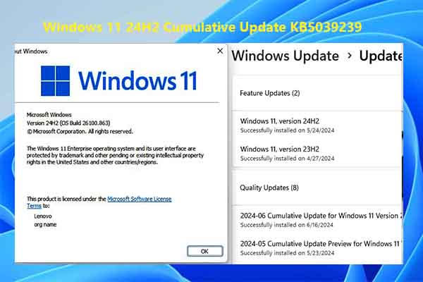 Windows 11 24H2 KB5039239 for Copilot+ PCs: Try It Now