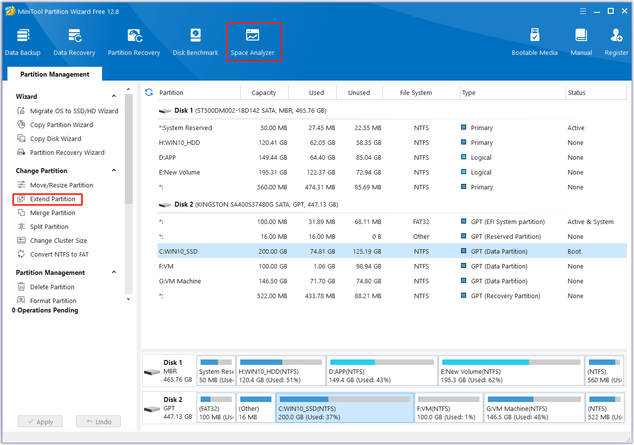 MiniTool Partition Wizard