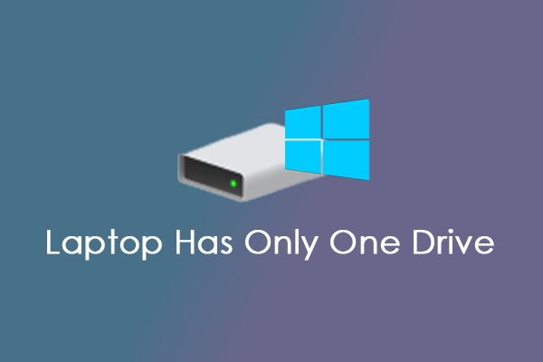 Laptop Has Only One Drive: How to Get More Partitions?