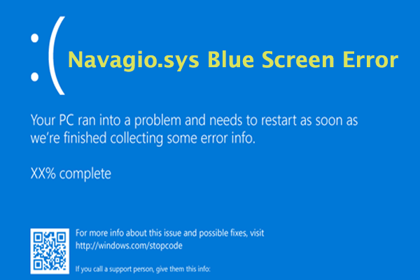 Navagio.sys Blue Screen Error: What Causes & How to Fix It?