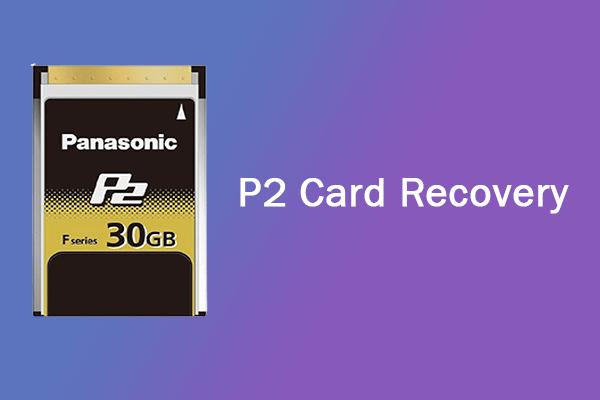 P2 Card Recovery | How to Recover Data from P2 Card