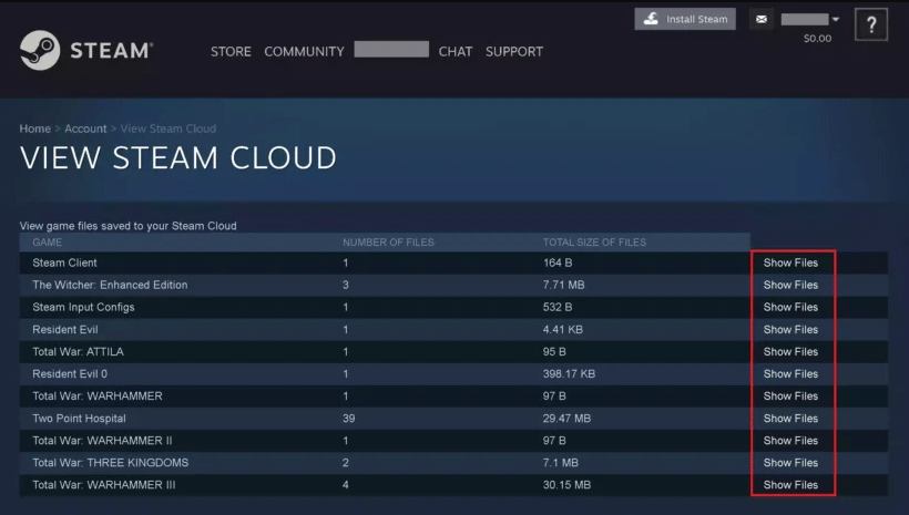 download save files from Steam cloud