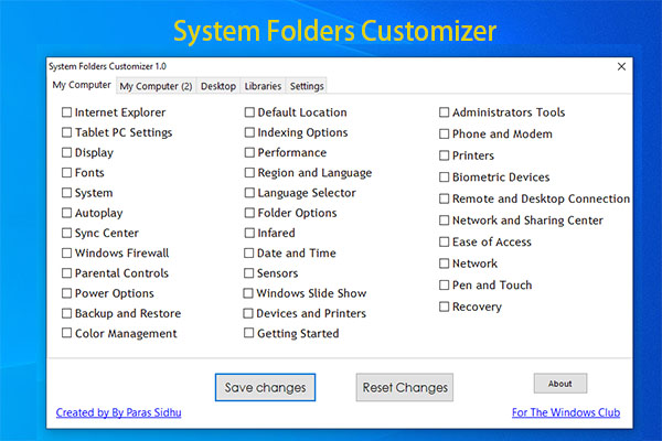 System Folders Customizer: Definition, Download, Use