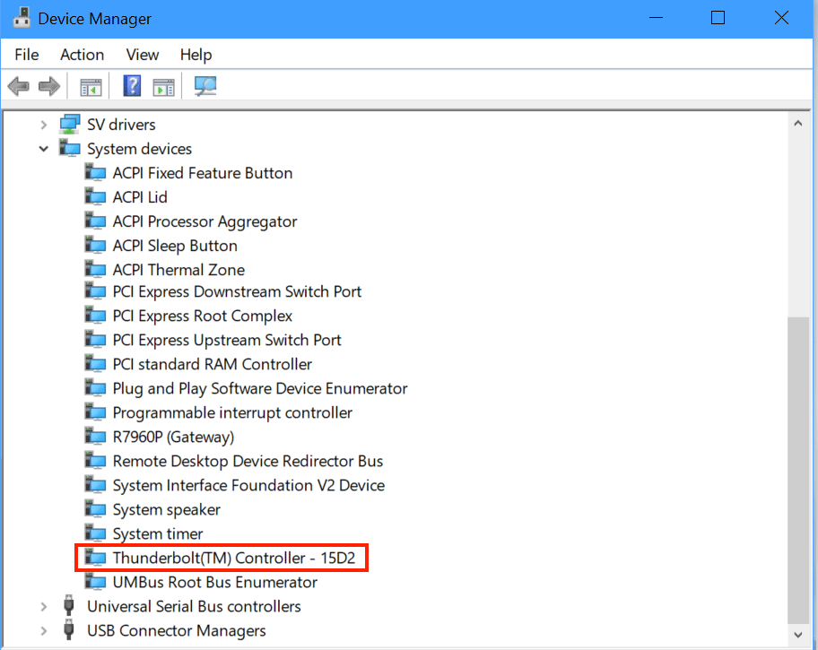 Thunderbolt Controller
