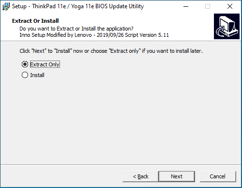 extract BIOS file