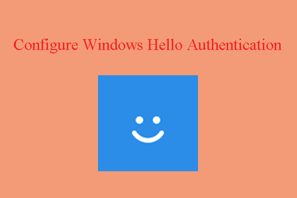 [3 Options] How to Configure Windows Hello Authentication