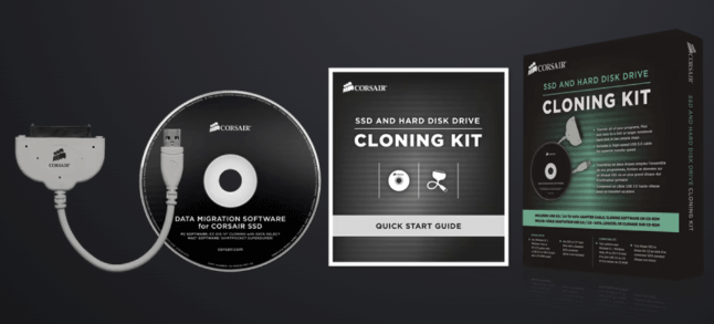 Corsair SSD and Hard Disk Drive Cloning Kit