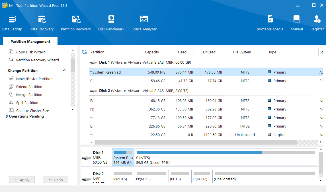 choose Extend Partition