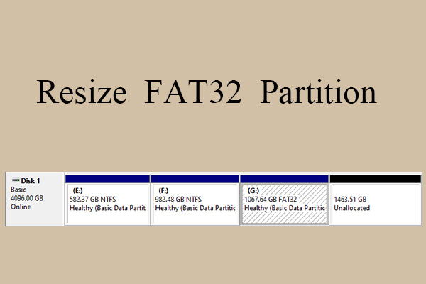 [A Step-by-Step Guide] How to Resize FAT32 Partition