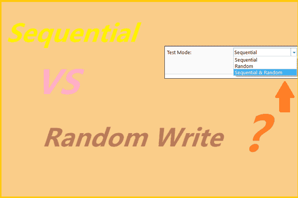 What’s the Difference Between Sequential and Random Write?