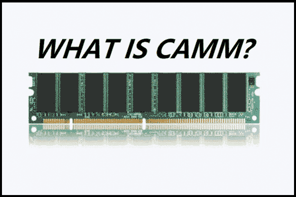 Brief Introduction to CAMM (Compression Attached Memory Module)