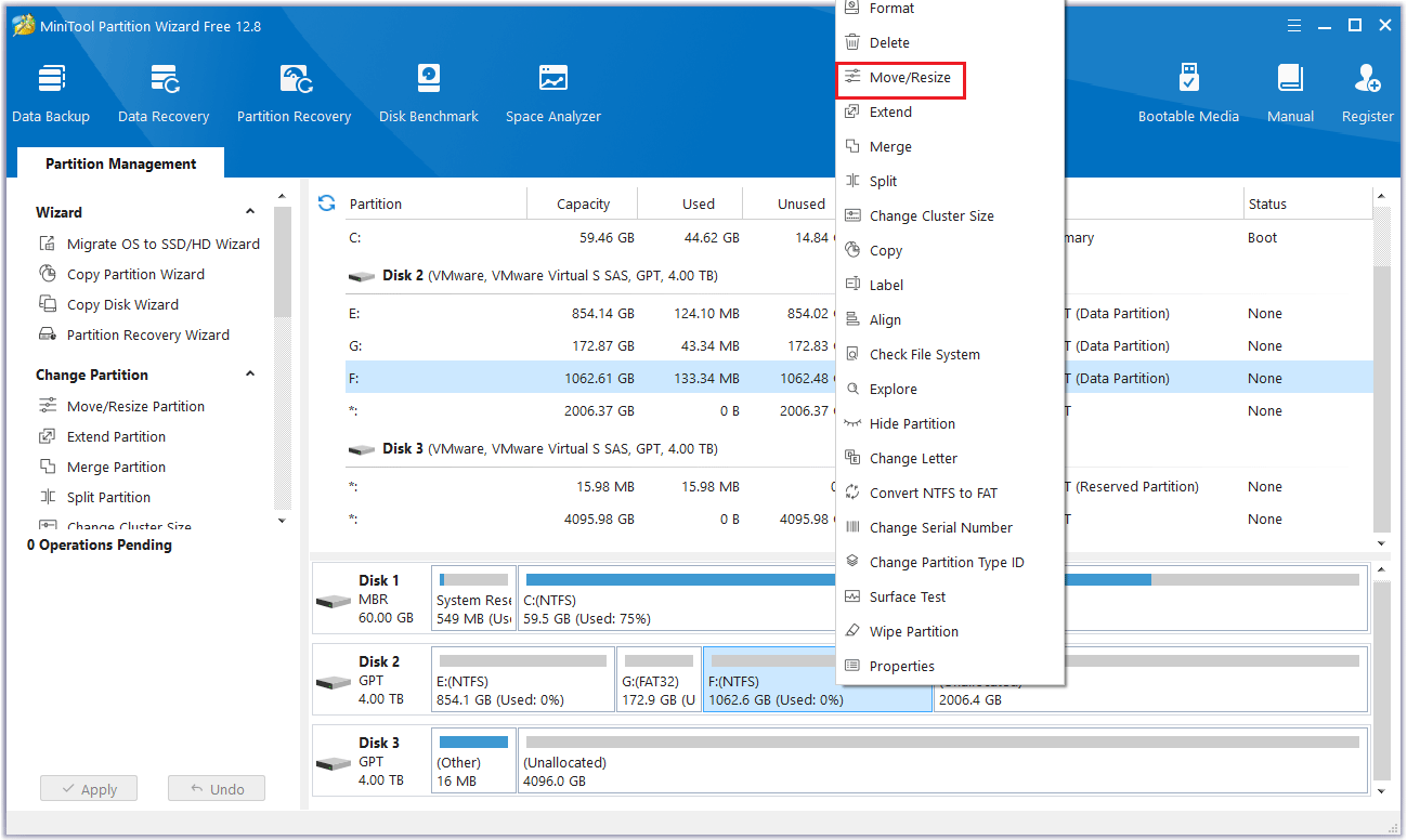 click Move/Resize