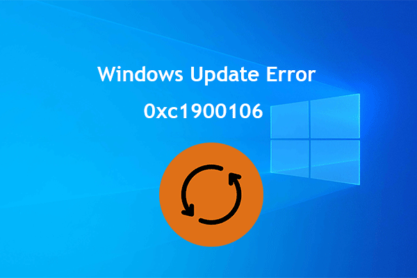 [Solved] How to Fix the Windows Update Error 0xc1900106?