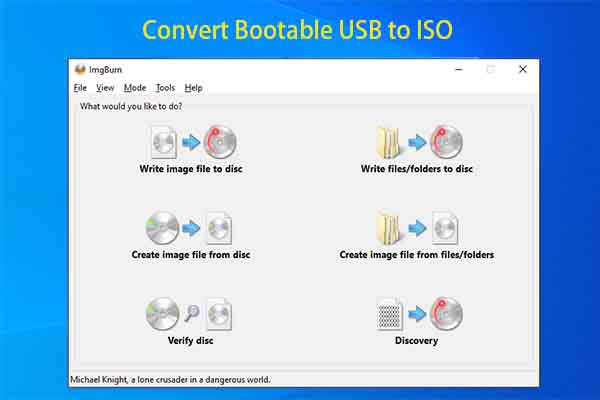 Convert Bootable USB to ISO: Perform the Conversion Now