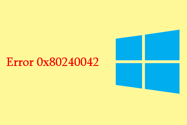 Best Solutions: Windows Update Error Code 0x80240042