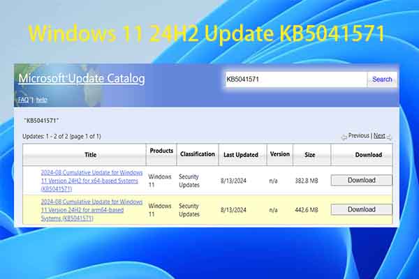 Windows 11 24H2 Update KB5041571 for Copilot+ PCs: Get It Now