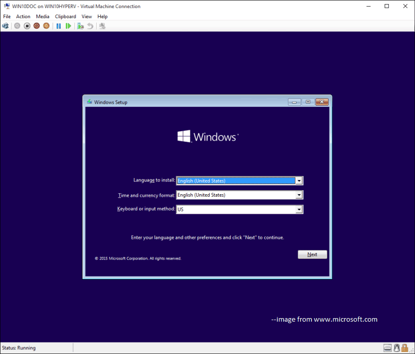 Windows VM