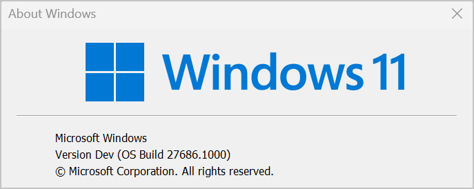 check the current Windows version