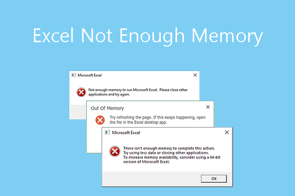 How to Fix the Out of Memory Error in Excel? Here Are Solutions!