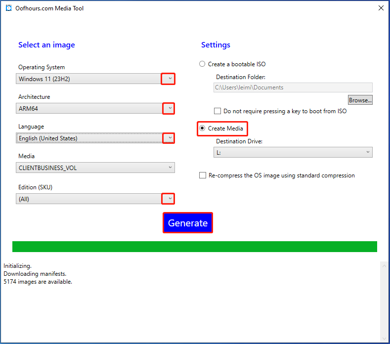 create a bootable USB drive