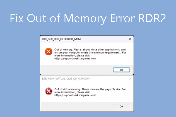 How to Fix the Red Dead Redemption 2 Out of Memory Error