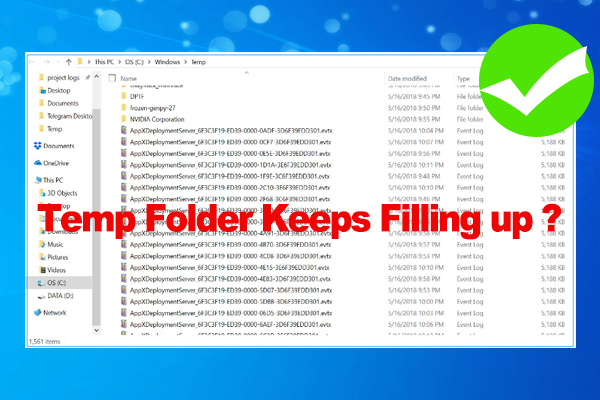 Temp Folder Keeps Filling up on Windows 10/11? [Solved]