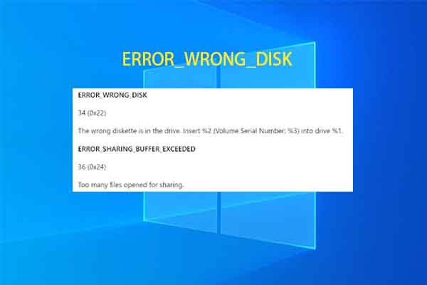 How to Resolve ERROR_WRONG_DISK? 5 Methods for You