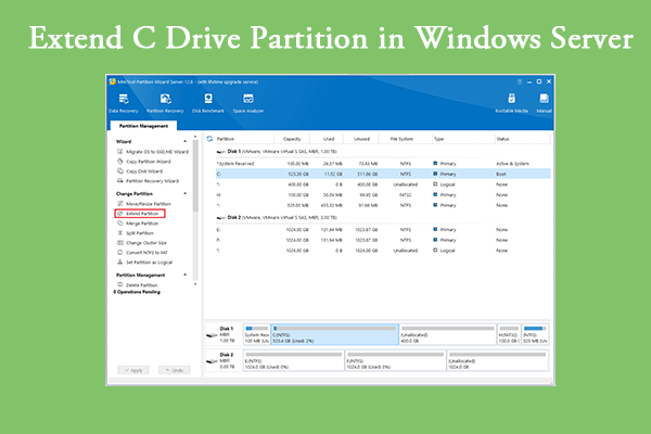 How to Extend C Drive Partition in Windows Server [Full Guide]