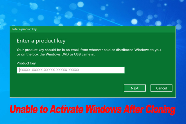 Unable to Activate Windows After Cloning? Here Are Easy Fixes