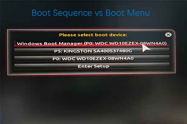 Boot Sequence vs Boot Menu: What’s the Difference? Discovered