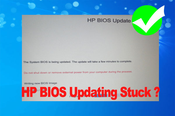 How to Fix HP BIOS Updating Stuck on Windows 10/11