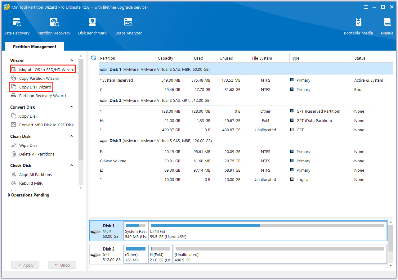 MiniTool Partition Wizard