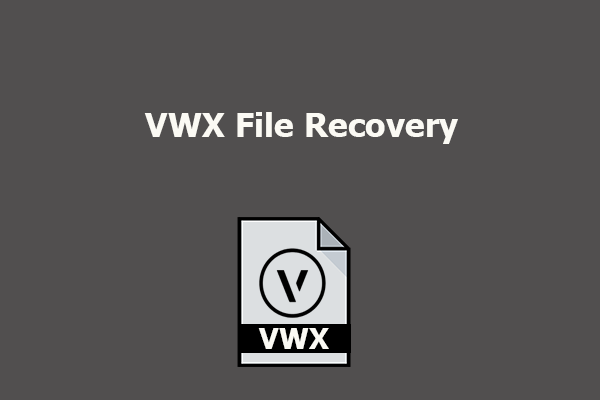 VWX File Recovery: Try These Methods to Recover VWX Files